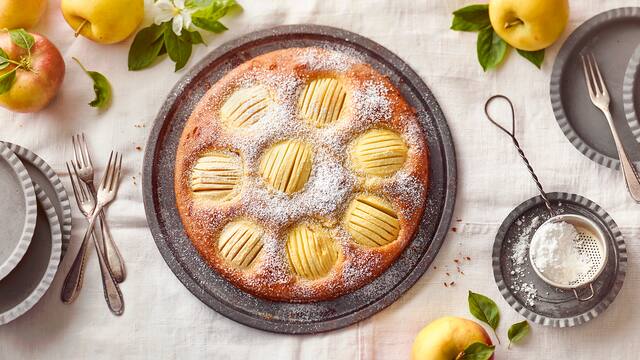 Versunkener Apfelkuchen