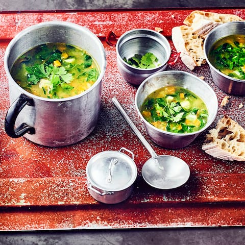 Amaranth-Karotten-Suppe