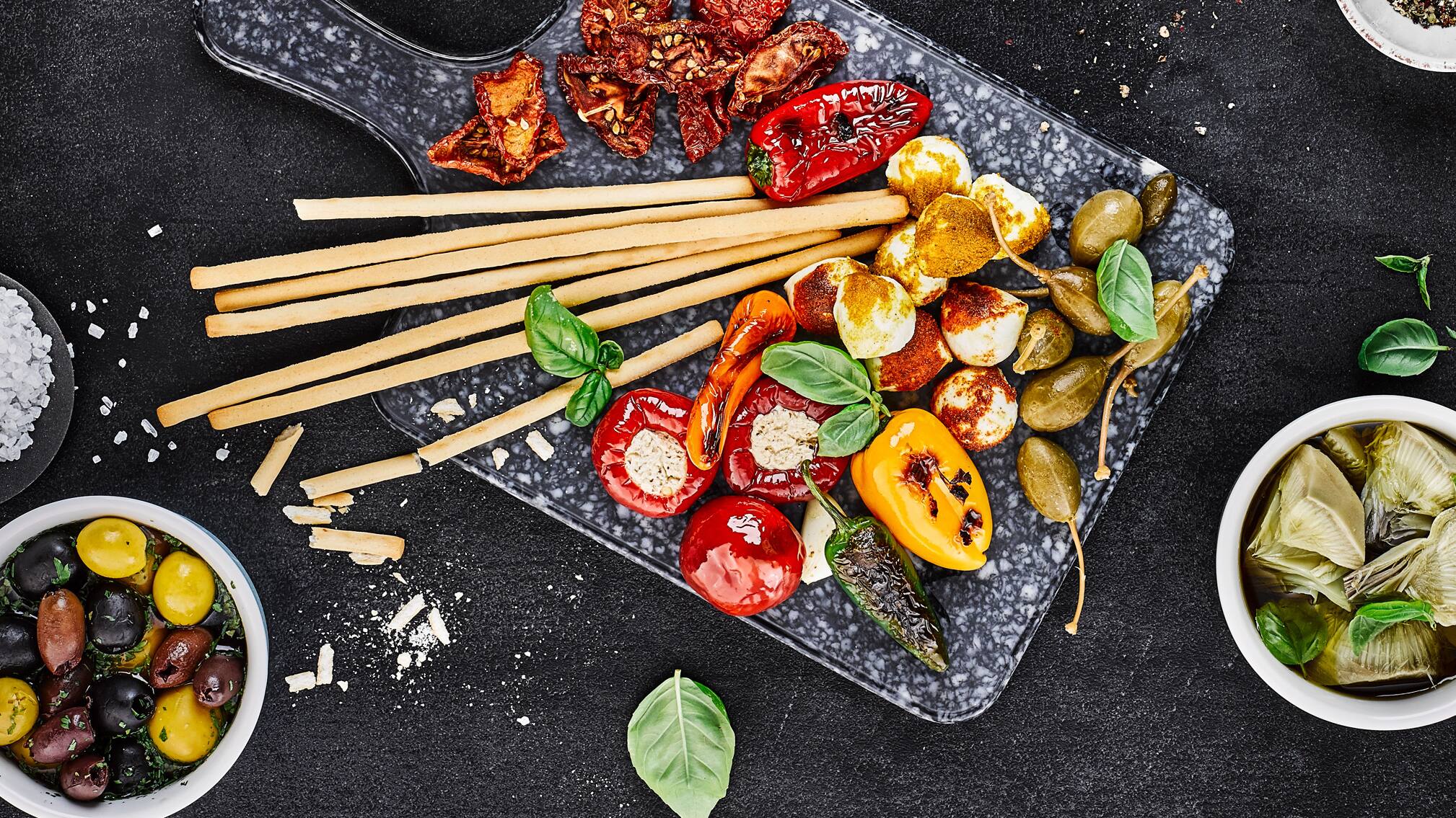 Vegetarische Antipasti