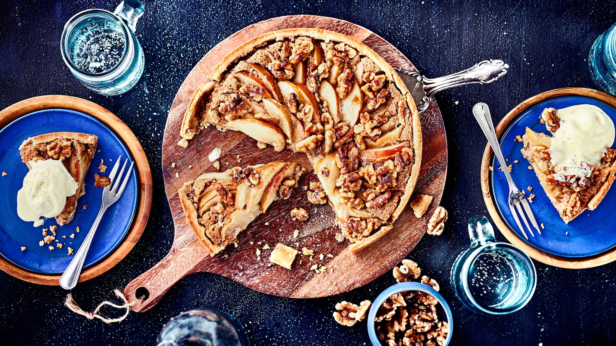 Apfel-Walnuss-Kuchen