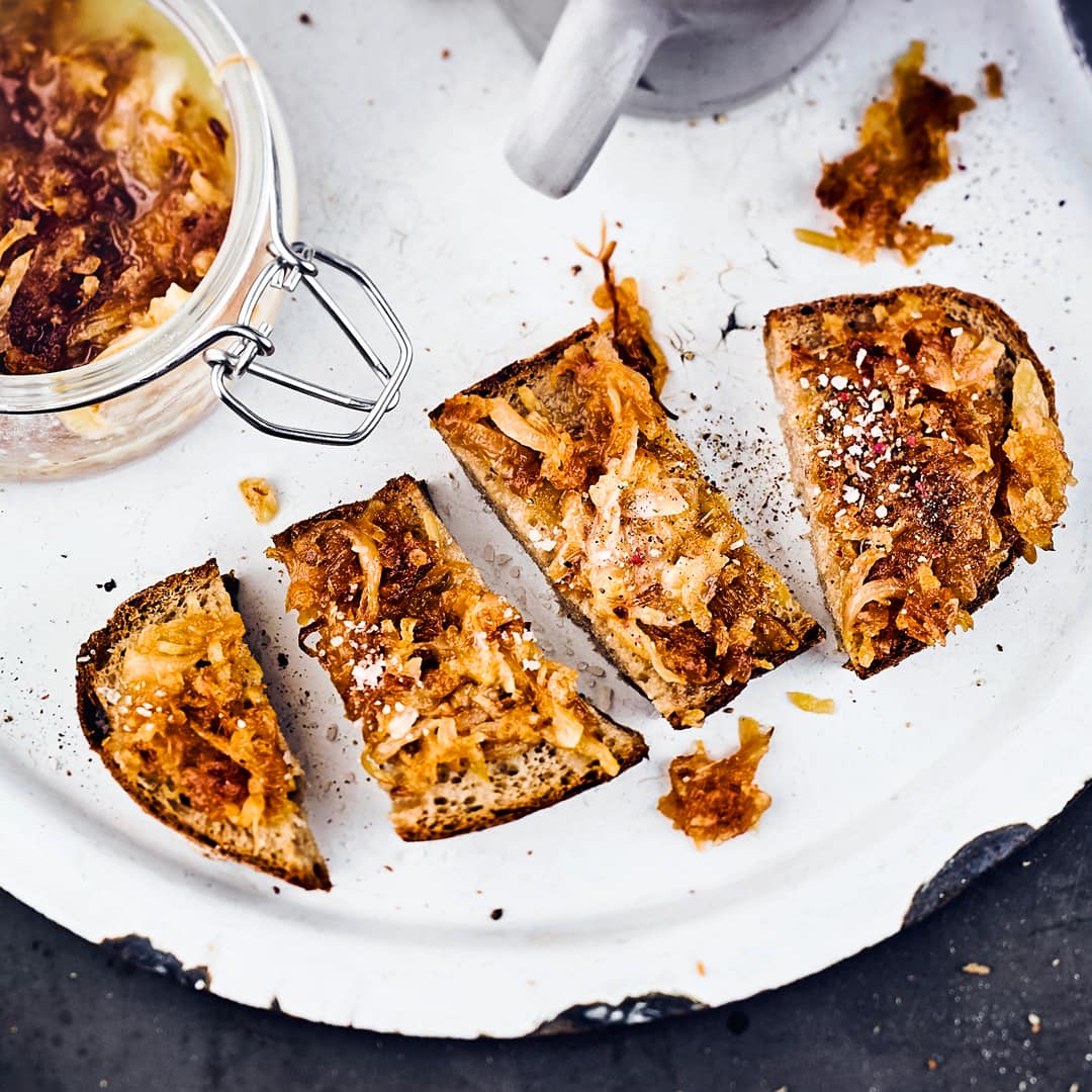 Apfel Zwiebel Schmalz Rezept