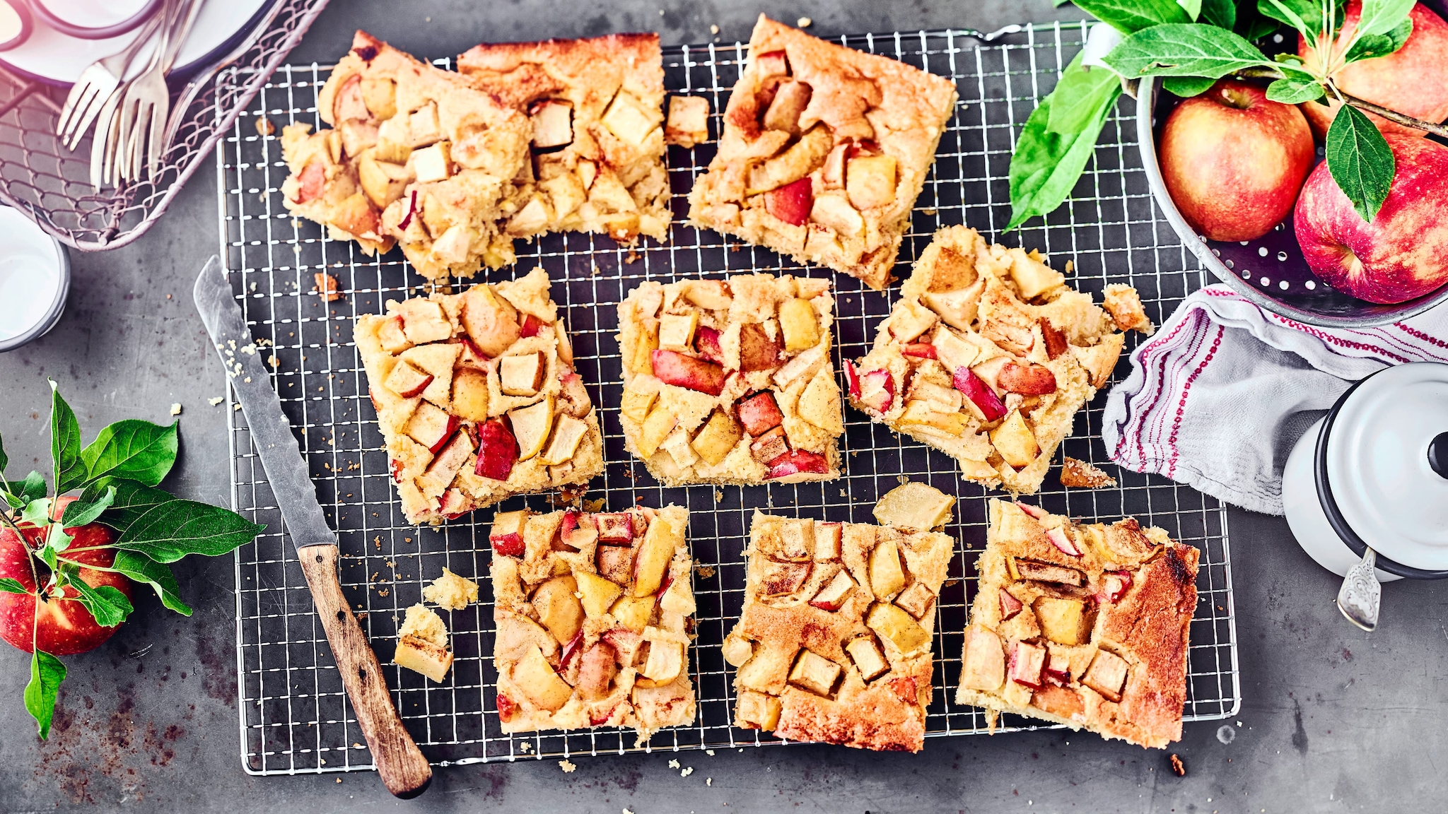 Apfelblechkuchen