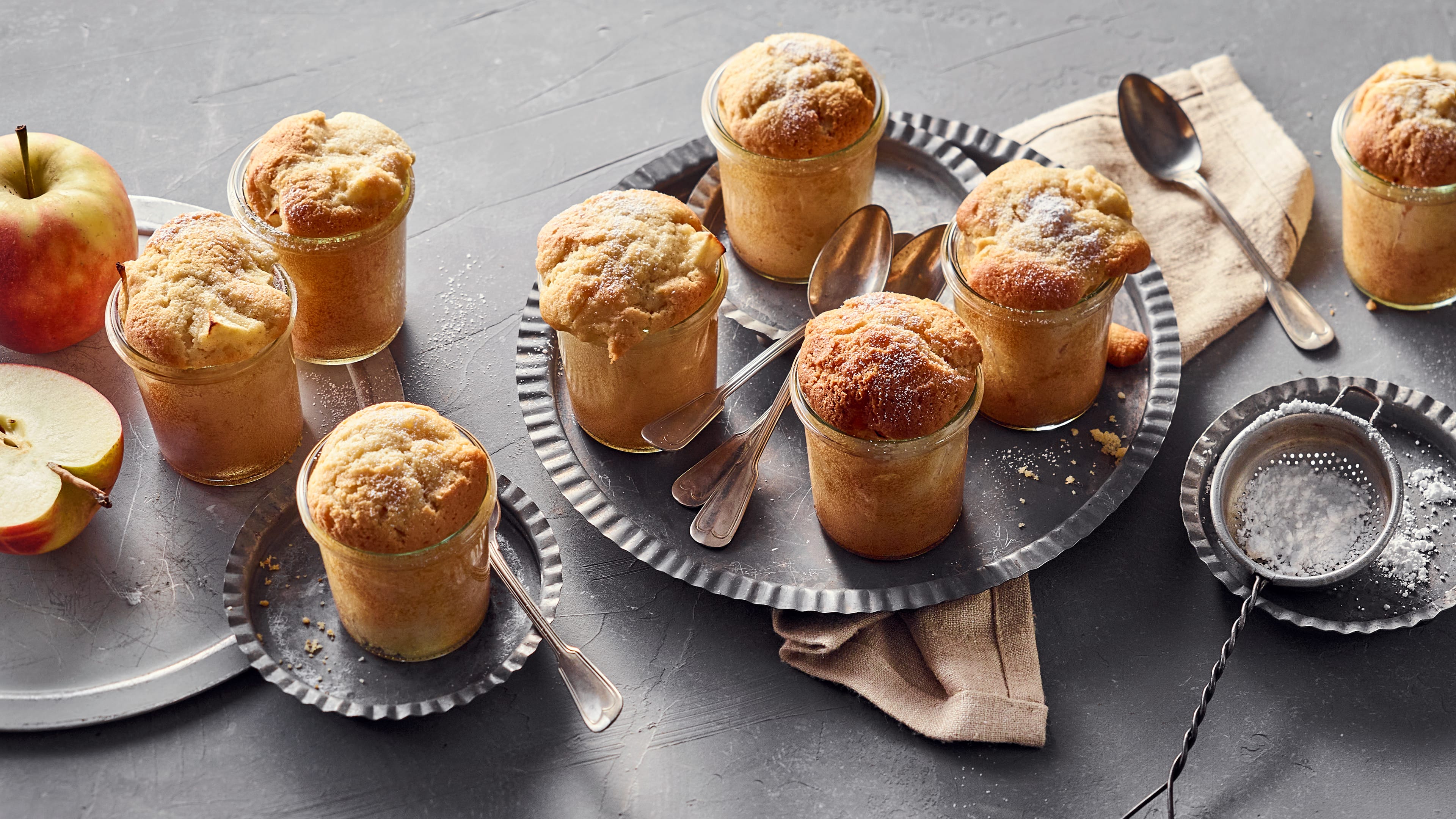 Apfelkuchen im Glas - Rezept | EDEKA