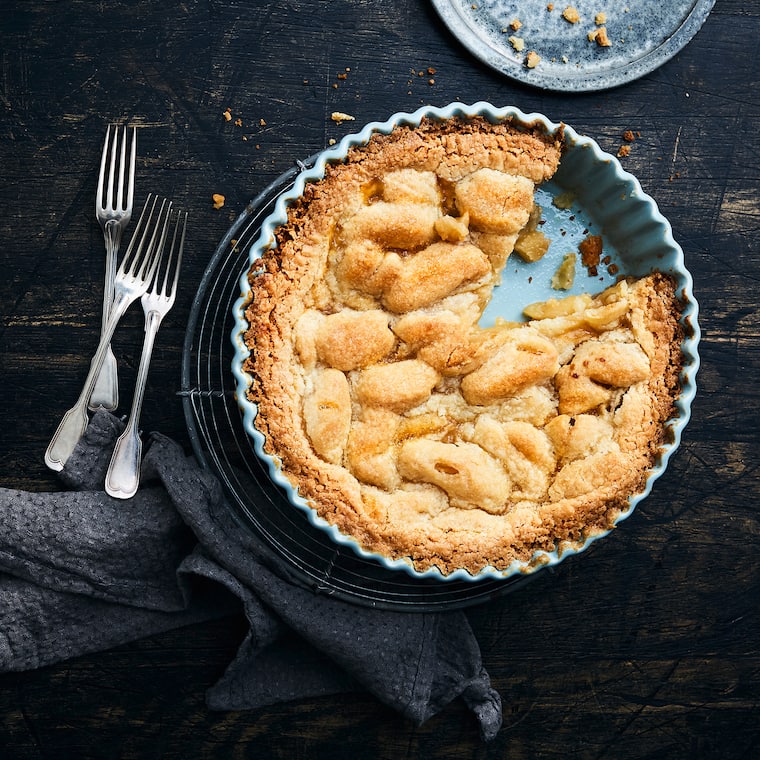 Apfelkuchen mit Knusperdeckel