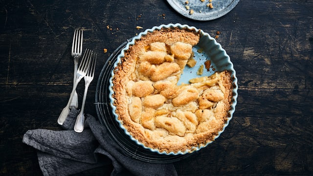 Apfelkuchen mit Knusperdeckel