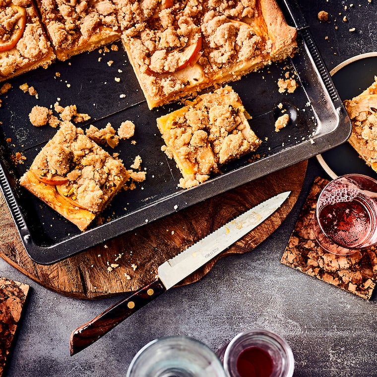 Apfelkuchen vom Blech