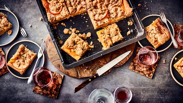 Apfelkuchen vom Blech