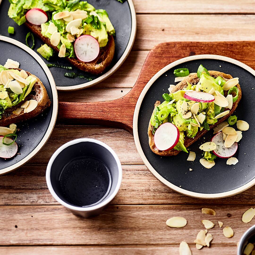 Bruschetta mit Avocado