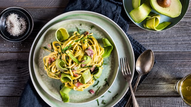 Avocado Carbonara