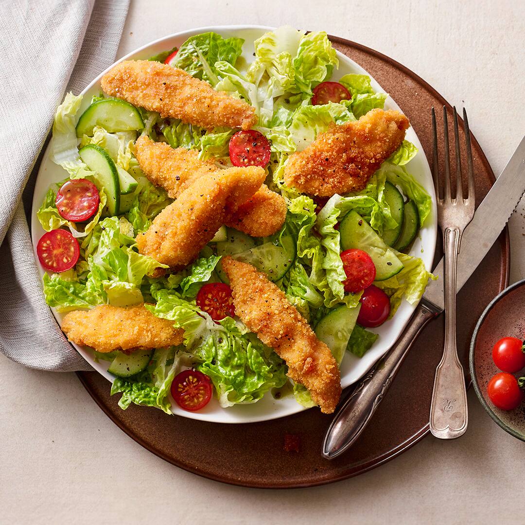 Backhendlsalat - Rezept | EDEKA