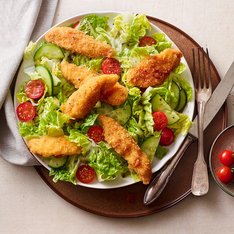 Backhendlsalat