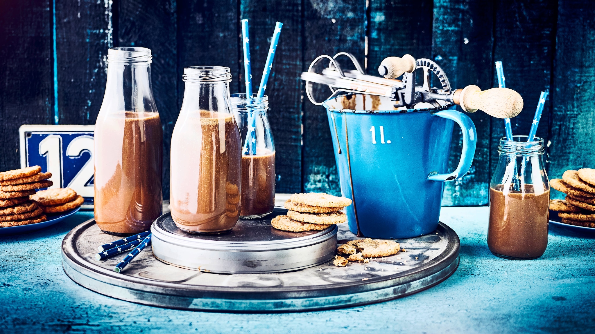 Bananen-Espresso-Drink