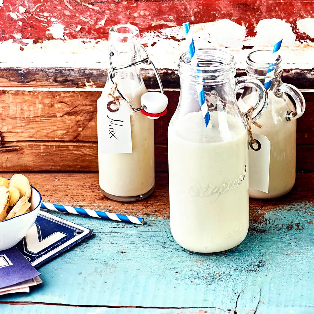 Bananenmilch mit Ingwer - Rezept | EDEKA
