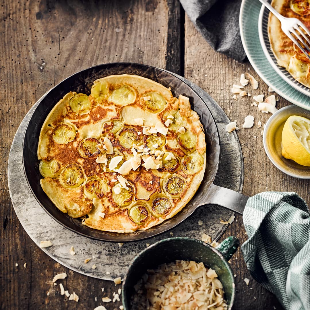 Bananen Pfannkuchen Rezept 