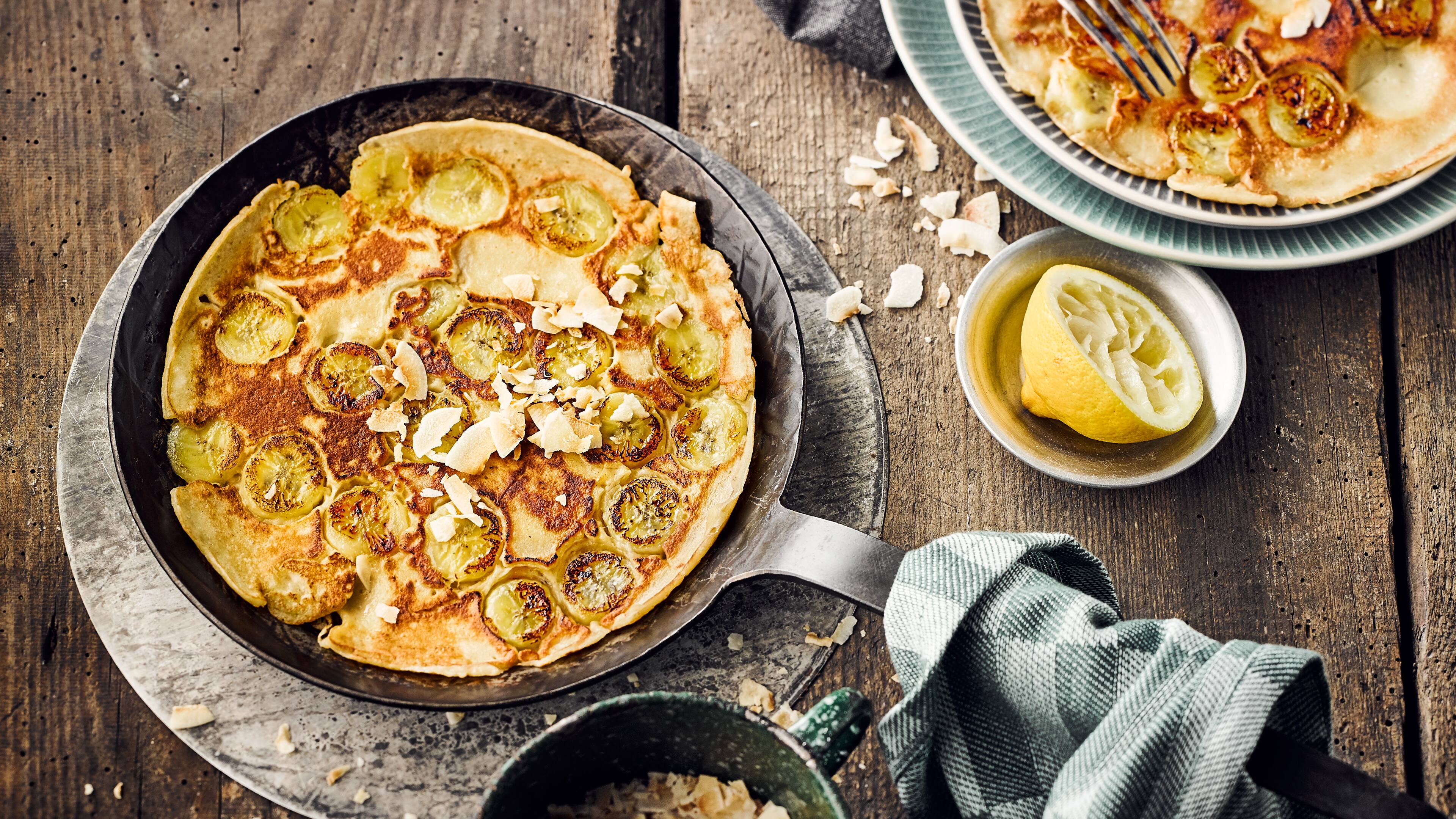 Bananen-Pfannkuchen - Rezept | EDEKA