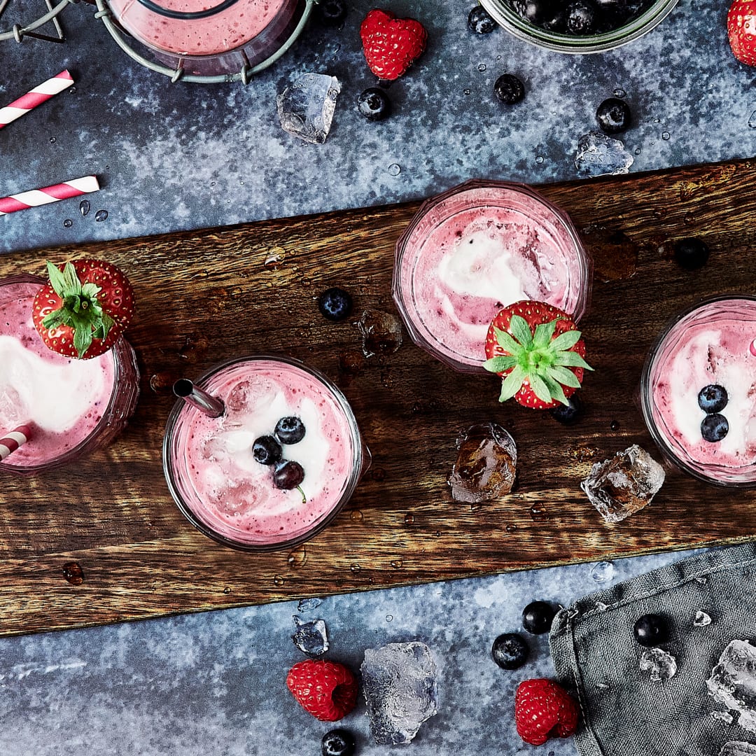 Beeren-Milchshake Rezept | EDEKA