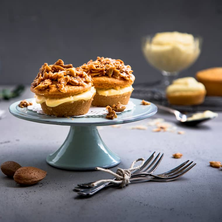 Bienenstich-Cupcakes