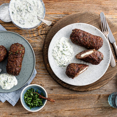 Bifteki vom Grill 