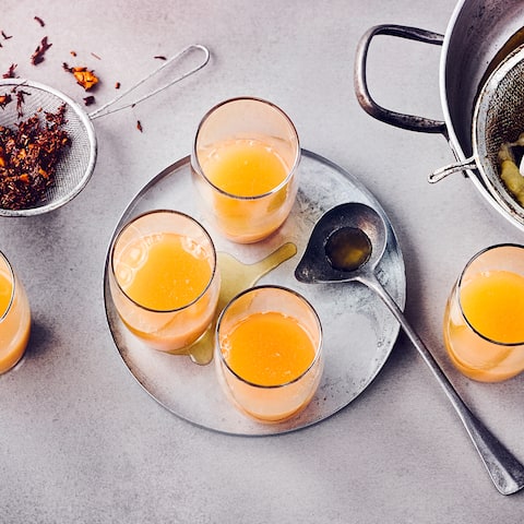 Birnen-Rooibos-Saft
