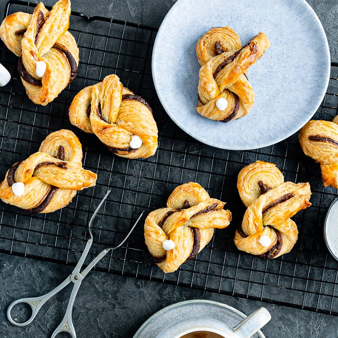 Blätterteig Osterhasen - Rezept | EDEKA