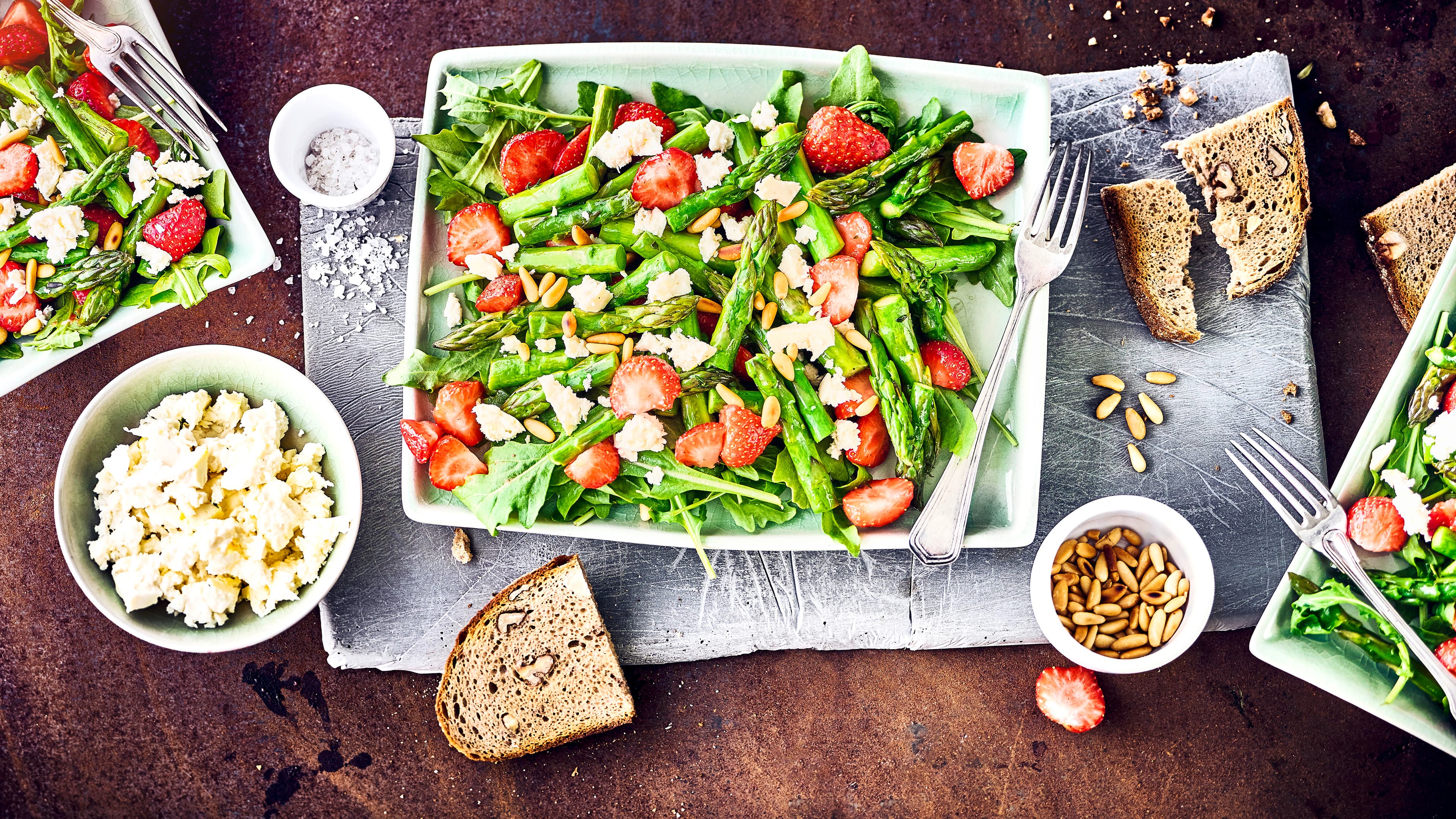 Blattsalat mit Spargel - Rezept | EDEKA Blattsalat mit Spargel - Rezept | EDEKA