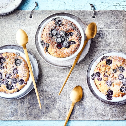 Blaubeer-Clafoutis