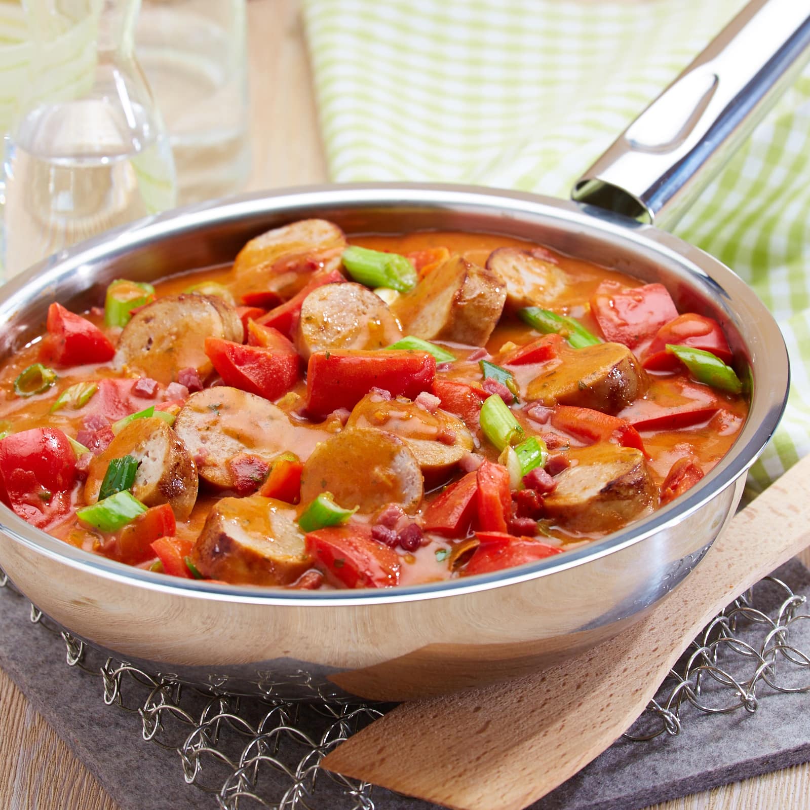 Paprika-Hack-Pfanne - Rezept | EDEKA