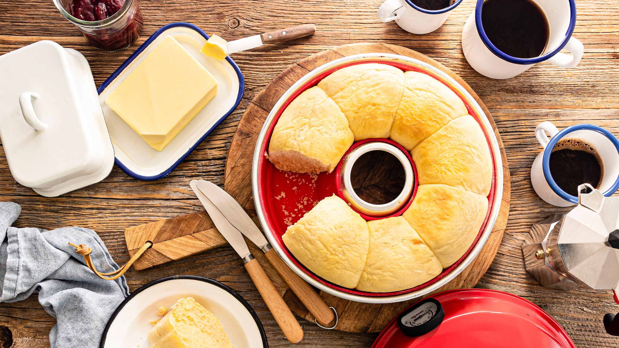 Brötchen aus dem Omnia-Backofen