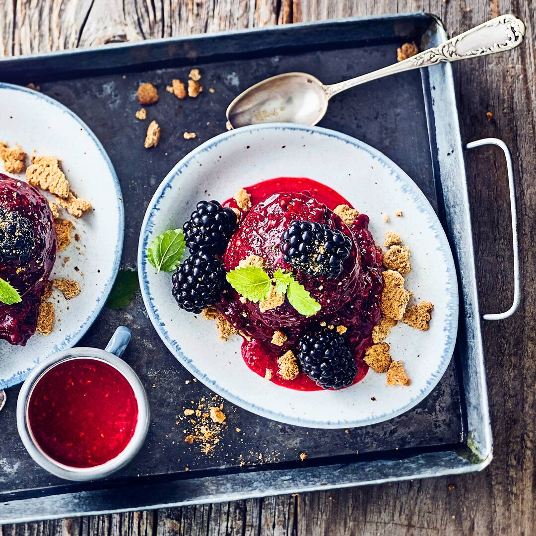 Himbeer-Brombeer-Cobbler - Rezept | EDEKA