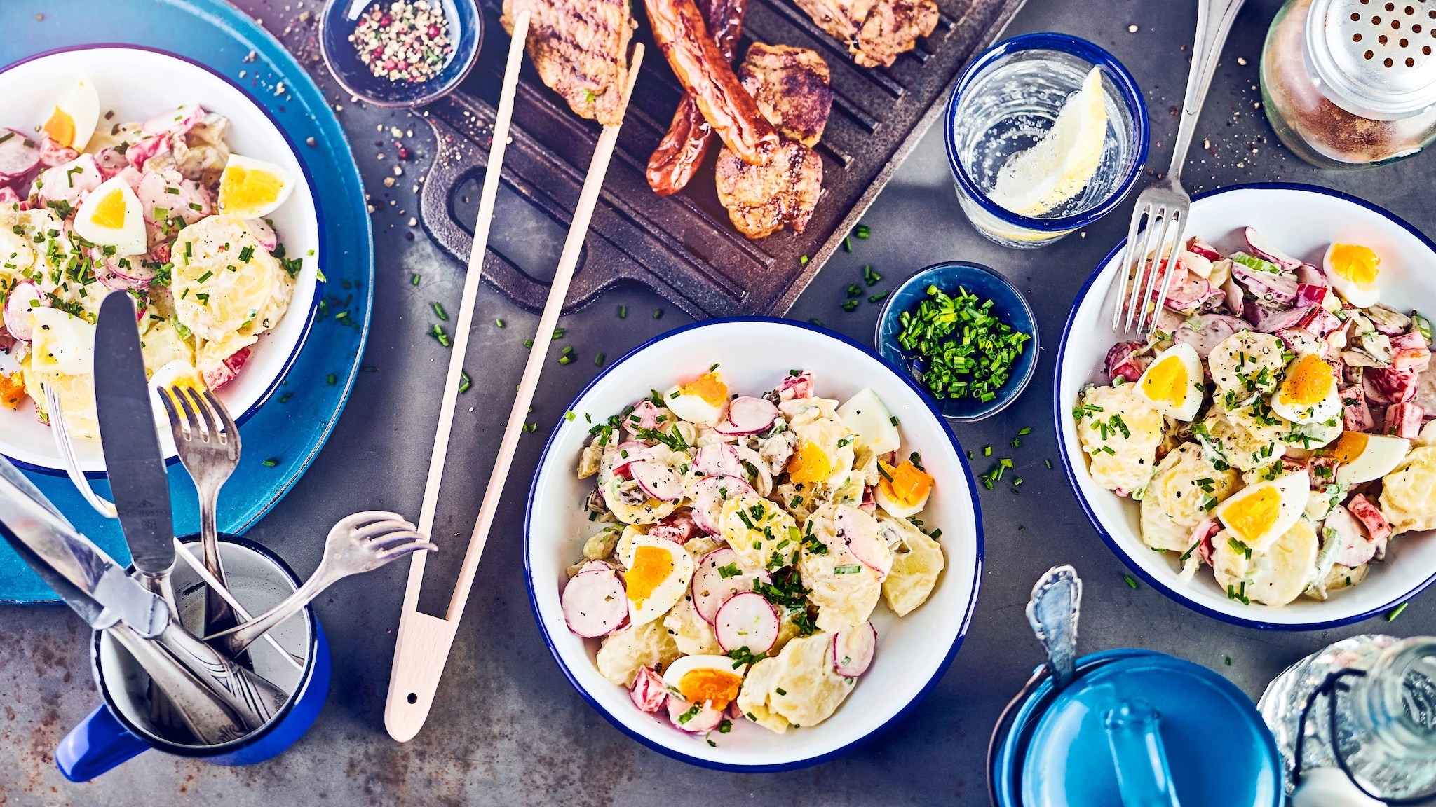 Bunter Kartoffelsalat