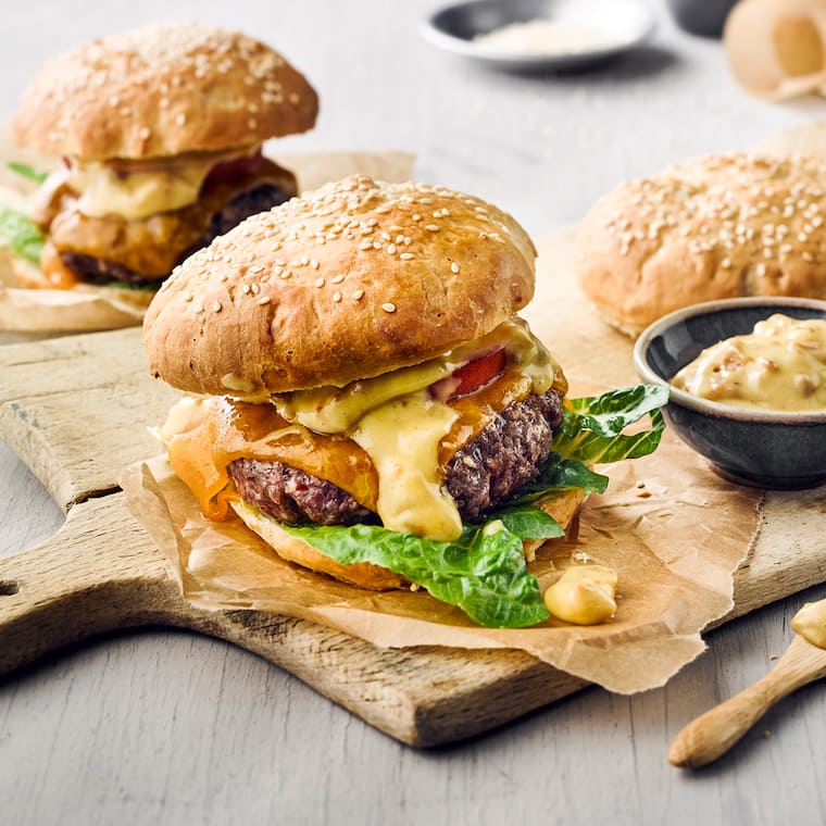 Burger mit Baconnaise