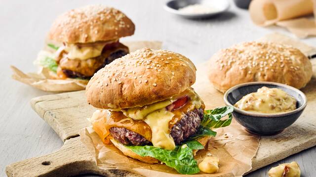 Burger mit Baconnaise