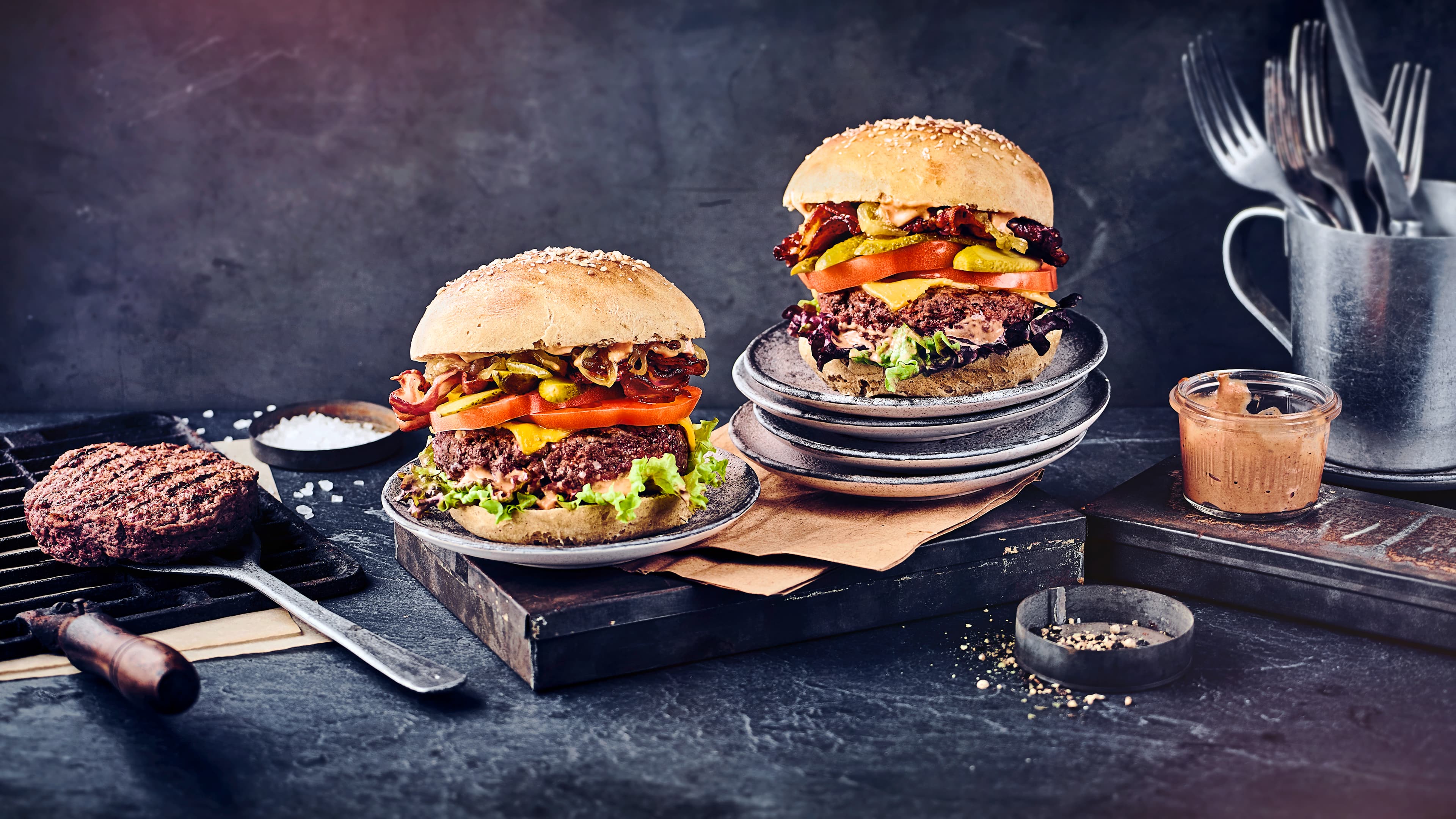 Burger vom Grill - Rezept | EDEKA