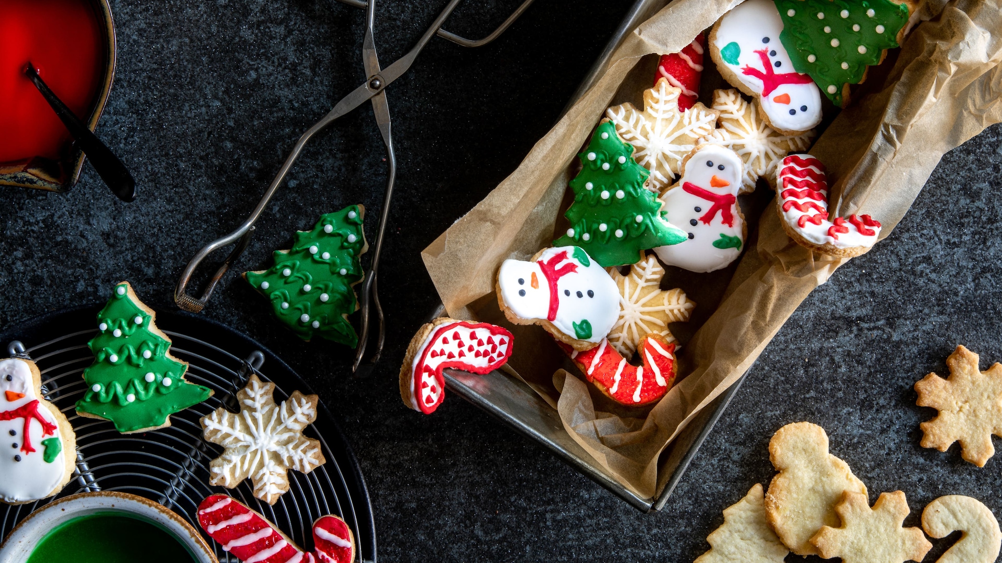 Weihnachtliches Buttergebäck