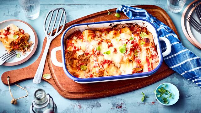 Cannelloni mit Hackfleisch