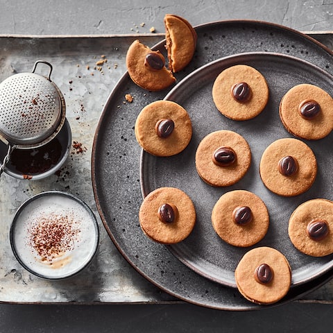Cappuccino-Plätzchen