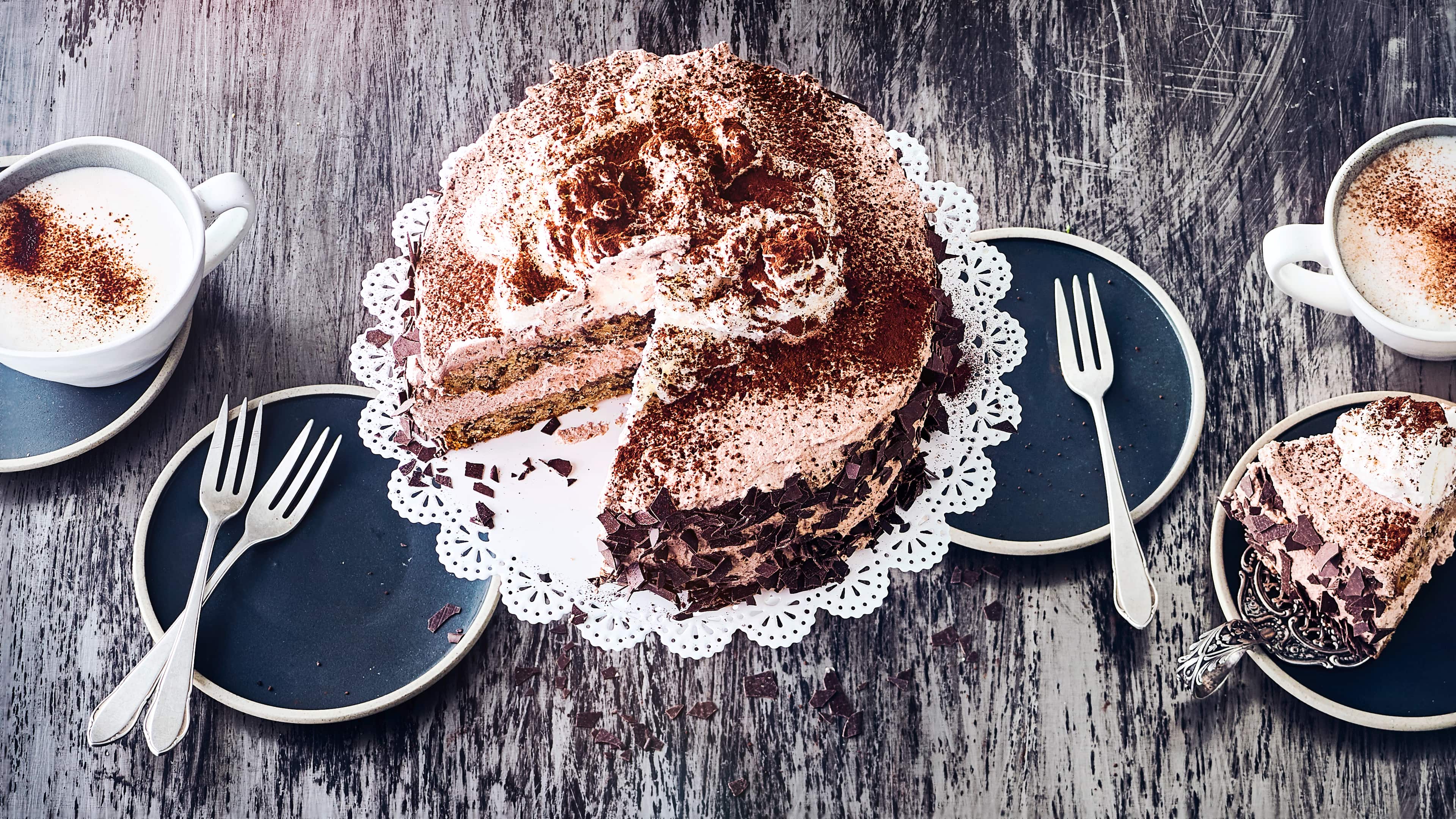 Cappuccino-Torte - Rezept | EDEKA