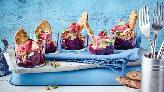Carpaccio im Glas 