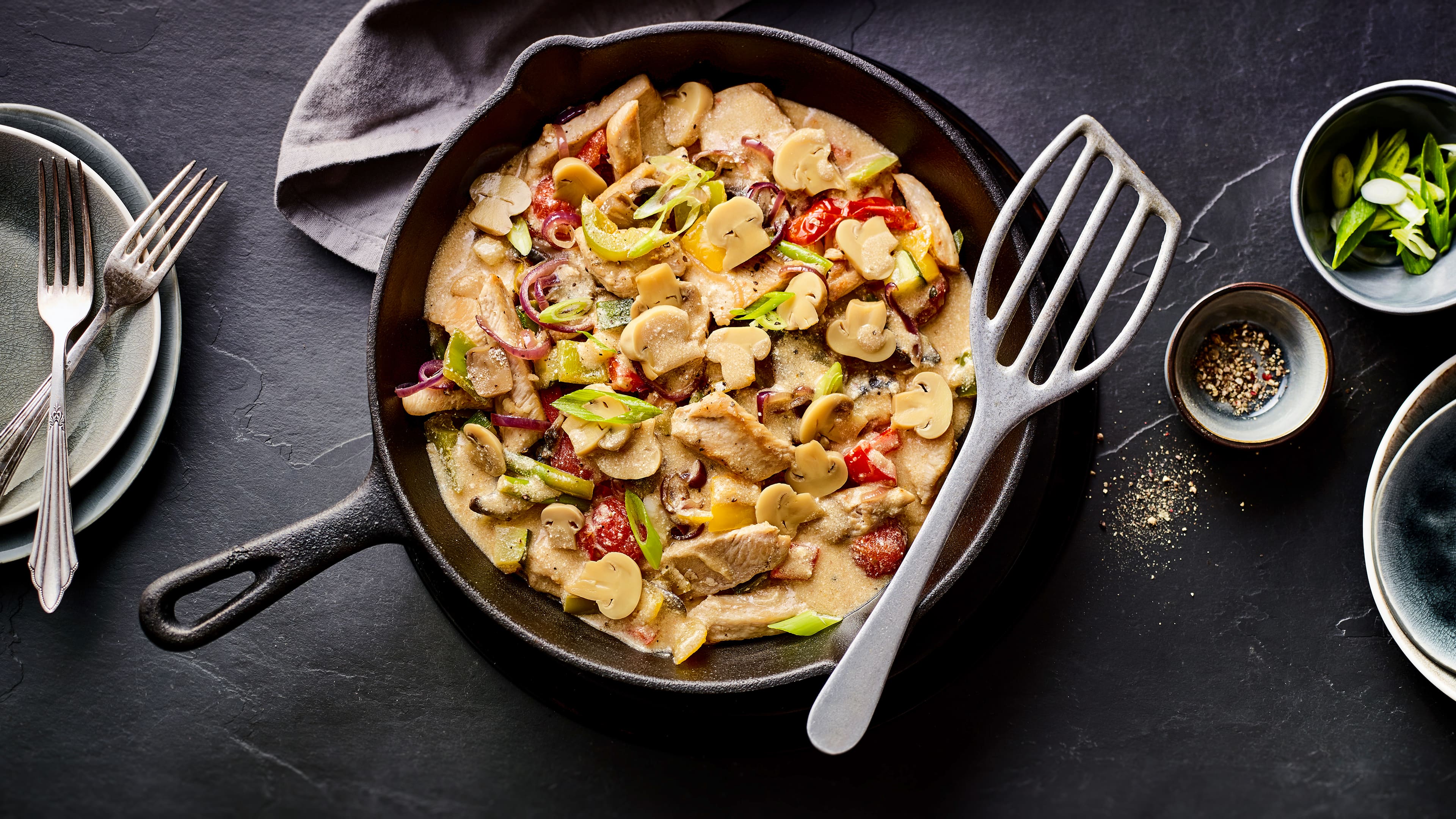 Champignon-Pfanne - Rezept | EDEKA