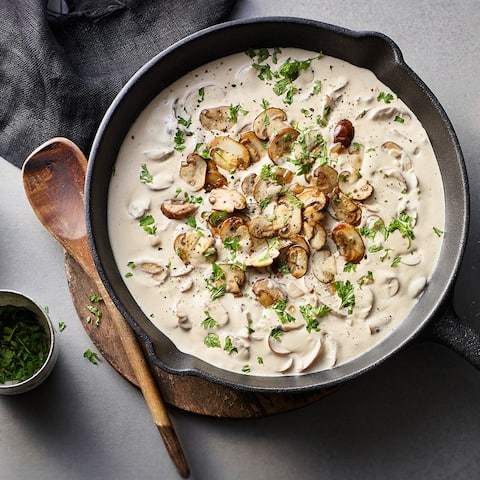 Champignon-Rahmsoße