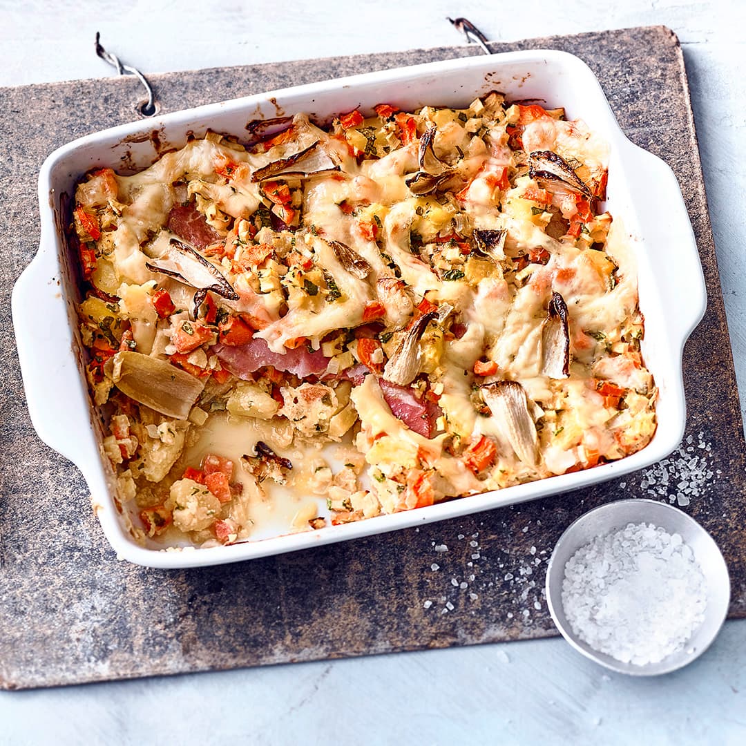 Chicoree Gratin Chicorée Backofen Gratiniert Kochrezepte Käse Vorheizen Gratinierter