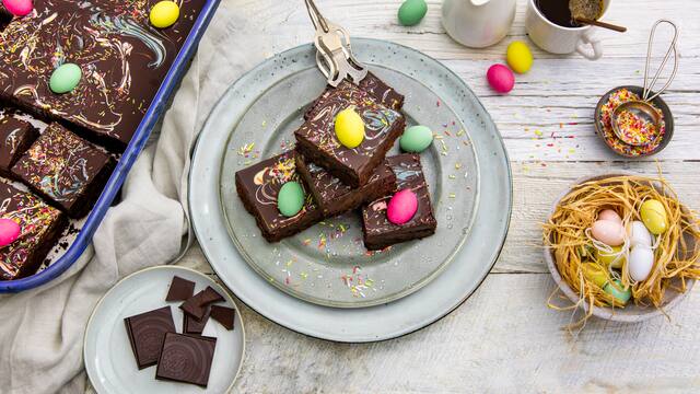 Chocolate Bark Brownies