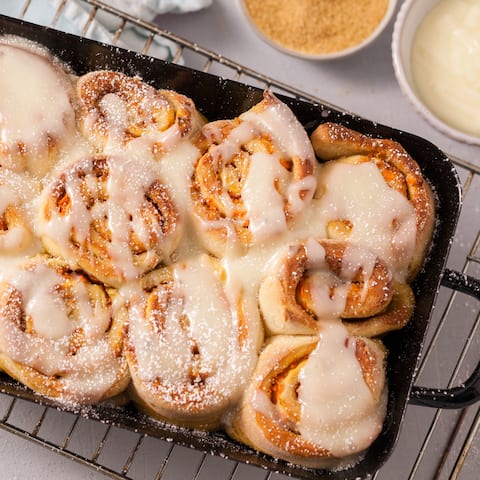 Zimtschnecken mit Möhren
