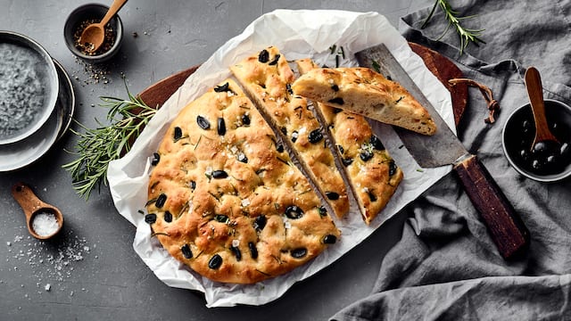 Dinkel-Focaccia