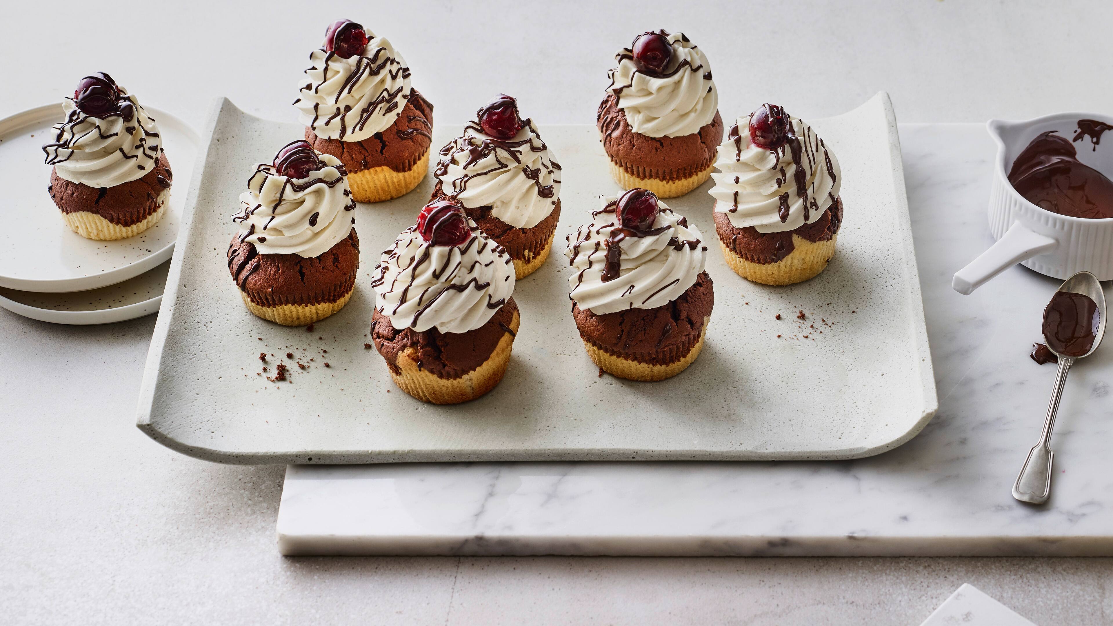 Donauwellen-Muffins - Rezept | EDEKA