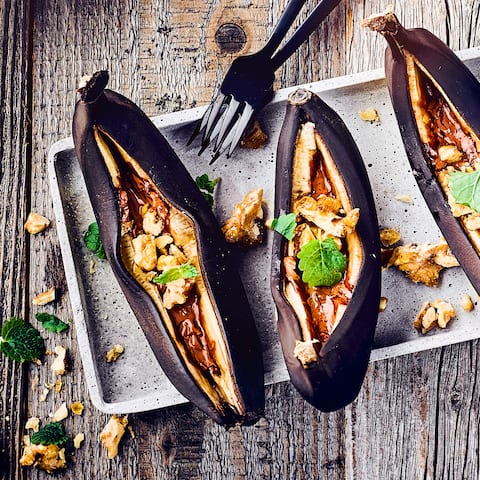 Gegrillte Banane