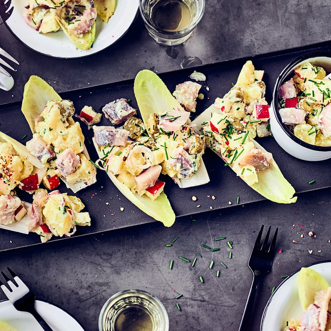Kartoffelsalat mit Matjes - Rezept | EDEKA
