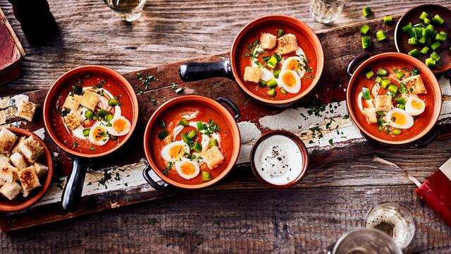 Gazpacho Andalusien