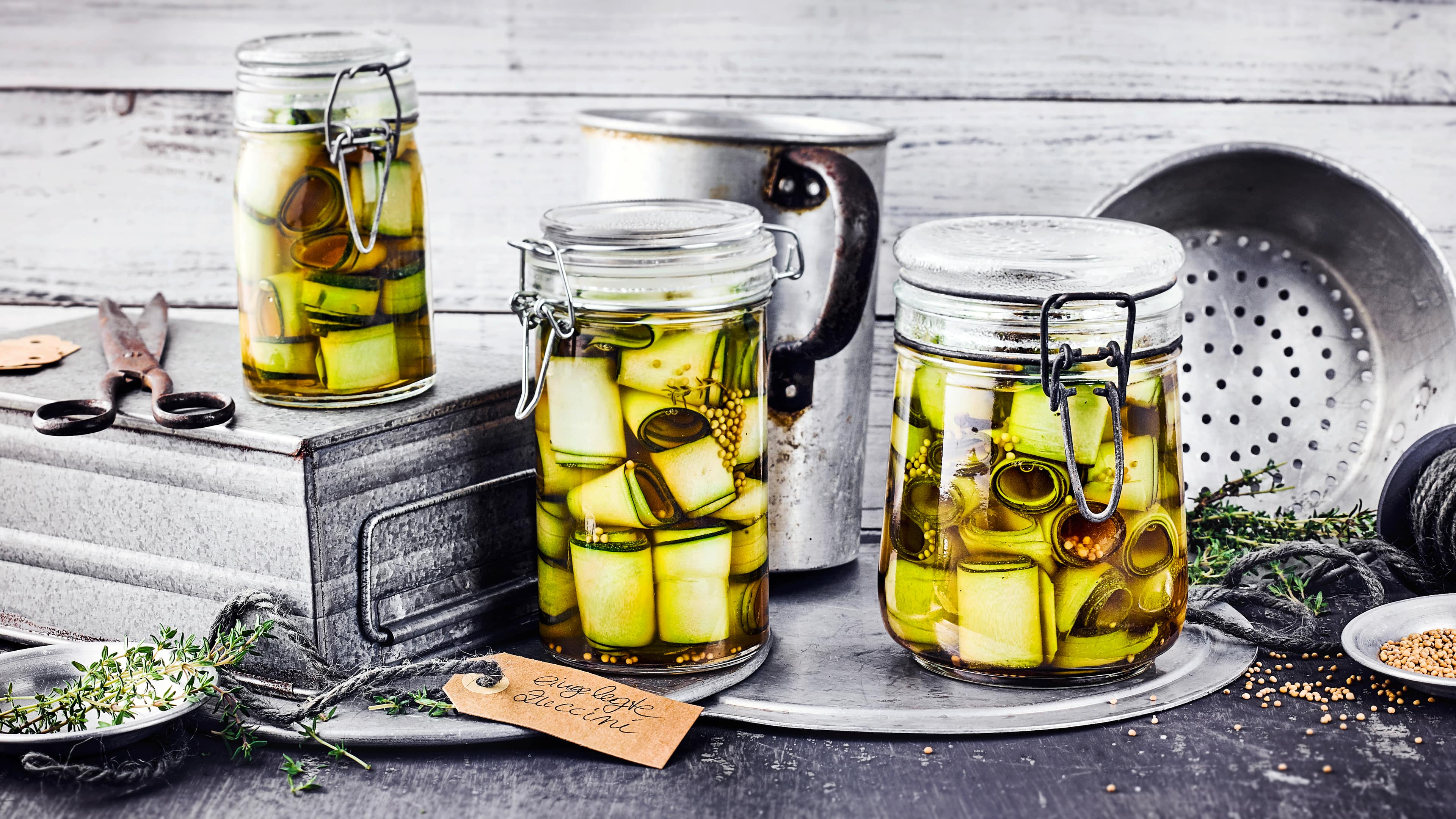 Eingelegte Zucchini - Rezept | EDEKA
