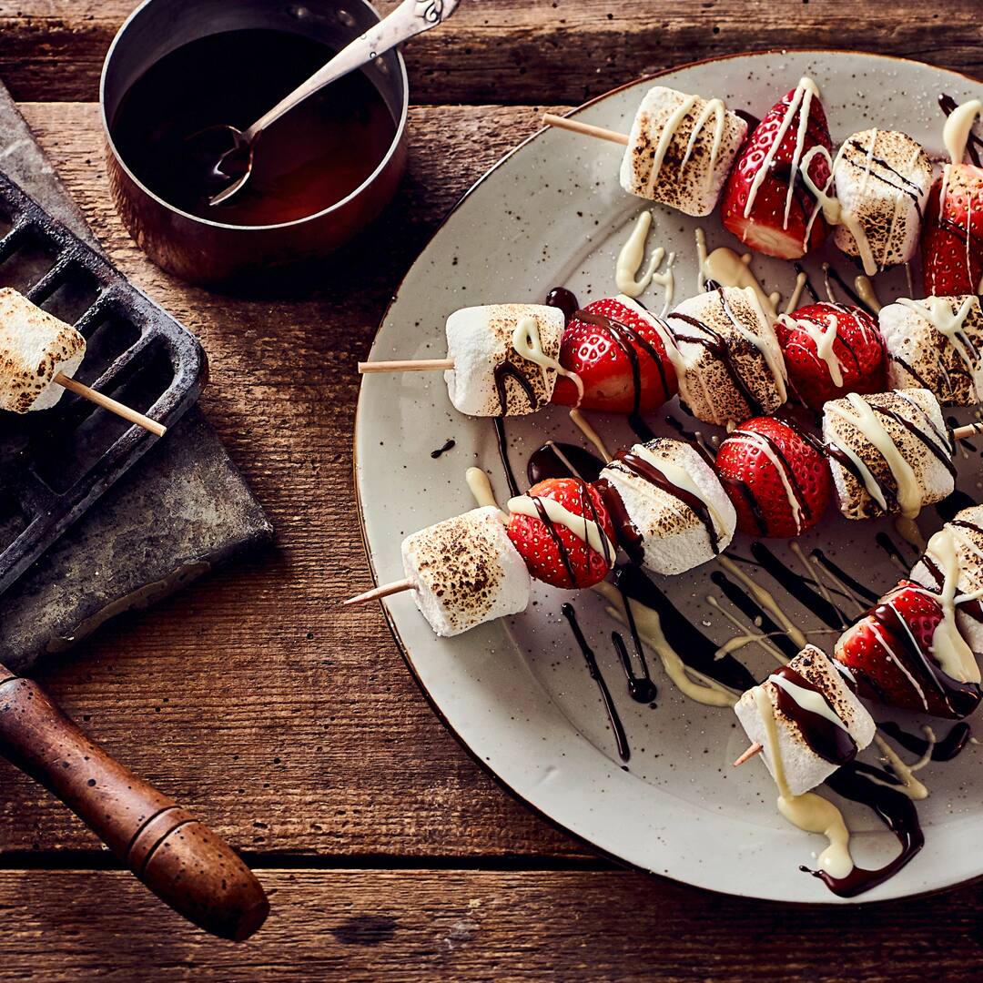 Erdbeer-Marshmallow-Spieße - Rezept | EDEKA